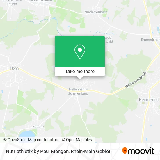 Карта Nutriathletix by Paul Mengen