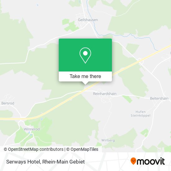 Serways Hotel map