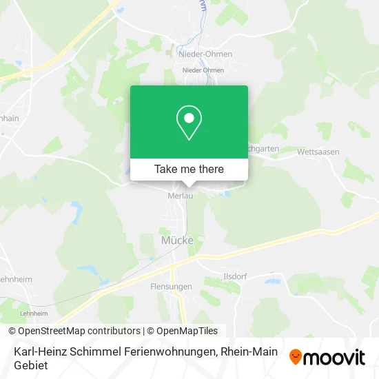 Карта Karl-Heinz Schimmel Ferienwohnungen