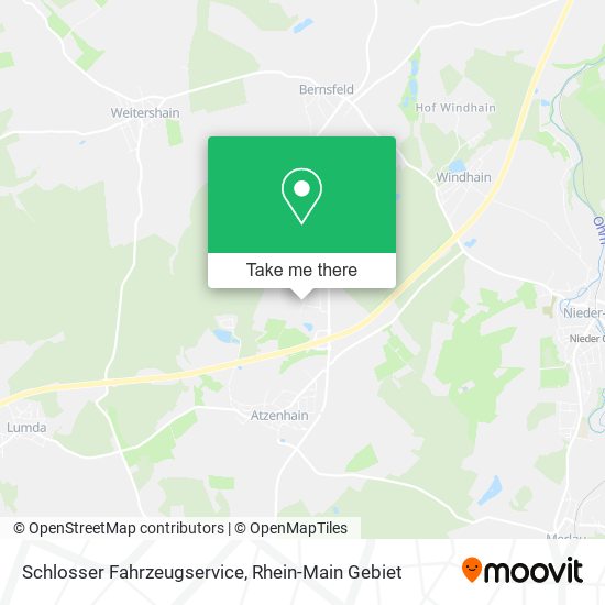 Schlosser Fahrzeugservice map