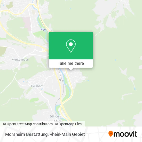 Карта Mörsheim Bestattung