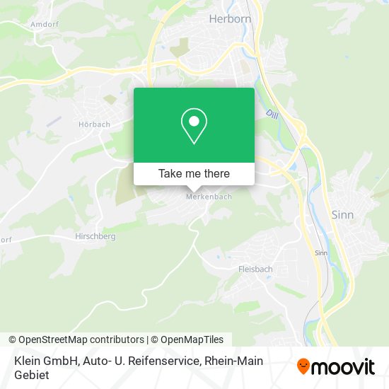 Klein GmbH, Auto- U. Reifenservice map