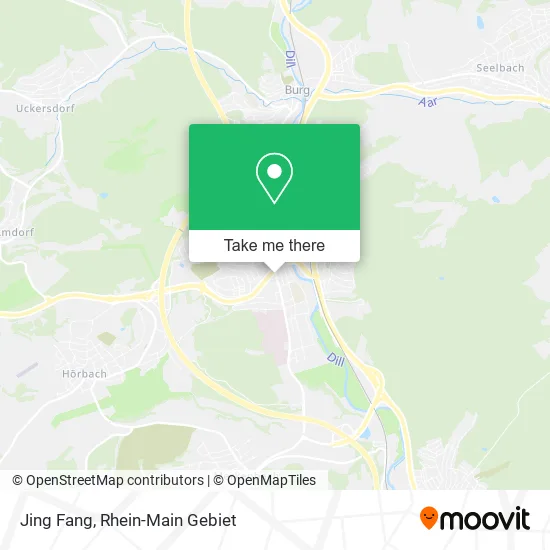 Карта Jing Fang