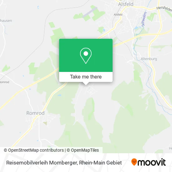 Карта Reisemobilverleih Momberger