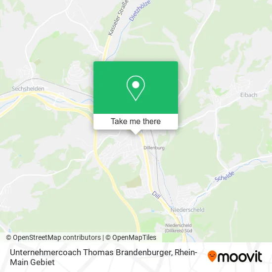 Карта Unternehmercoach Thomas Brandenburger