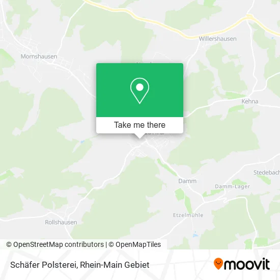 Карта Schäfer Polsterei