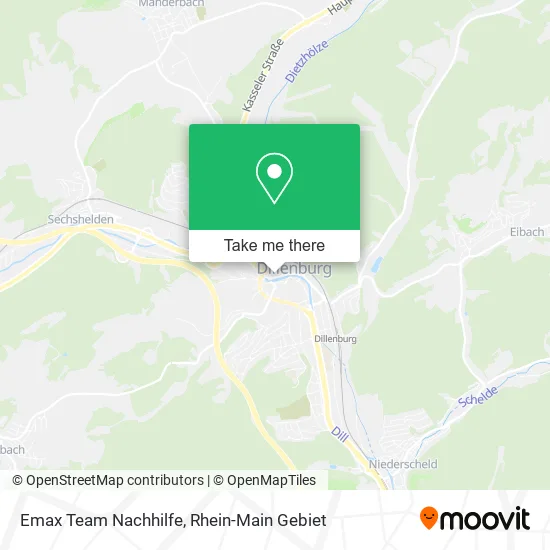 Карта Emax Team Nachhilfe