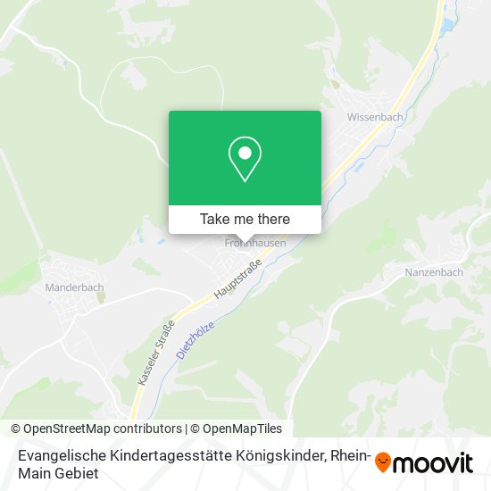 Evangelische Kindertagesstätte Königskinder map