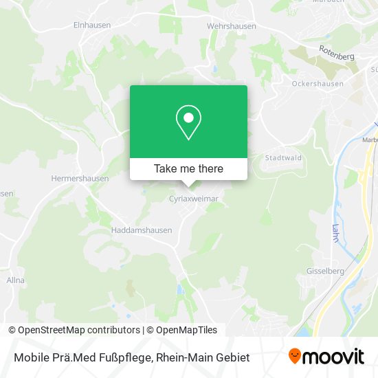 Mobile Prä.Med Fußpflege map