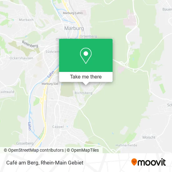 Карта Café am Berg