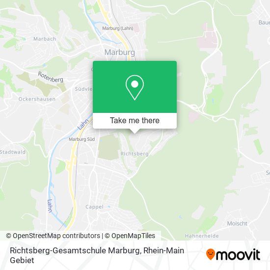 Richtsberg-Gesamtschule Marburg map