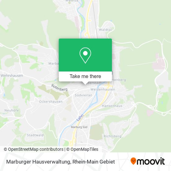 Marburger Hausverwaltung map