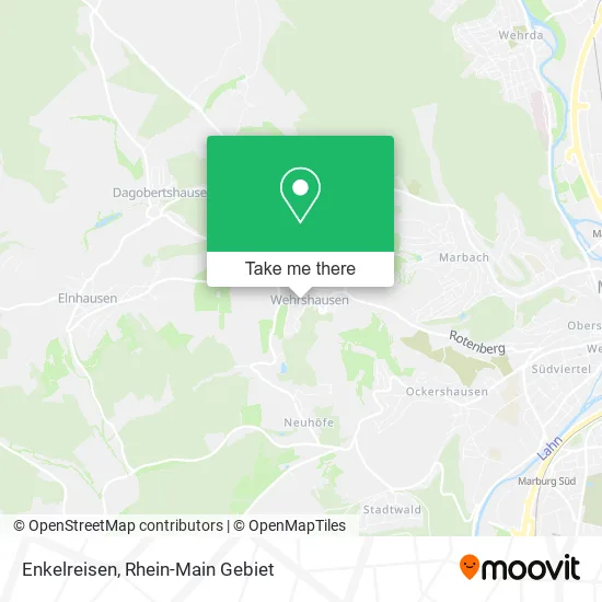 Карта Enkelreisen