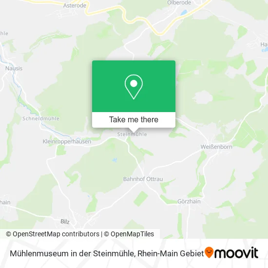 Карта Mühlenmuseum in der Steinmühle