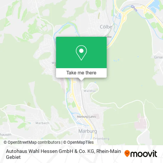 Карта Autohaus Wahl Hessen GmbH & Co. KG