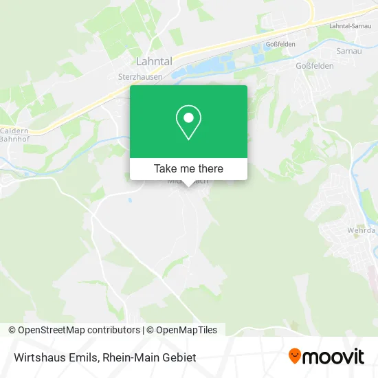 Карта Wirtshaus Emils