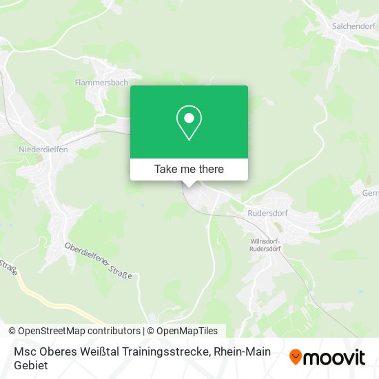 Msc Oberes Weißtal Trainingsstrecke map