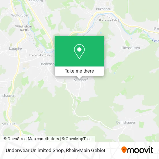 Карта Underwear Unlimited Shop