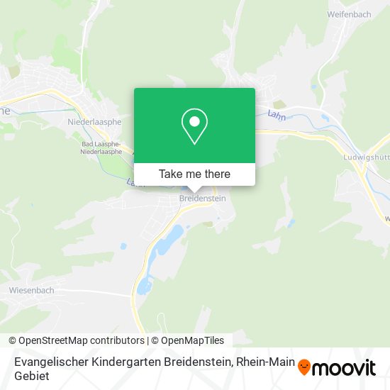 Evangelischer Kindergarten Breidenstein map
