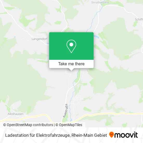 Карта Ladestation für Elektrofahrzeuge