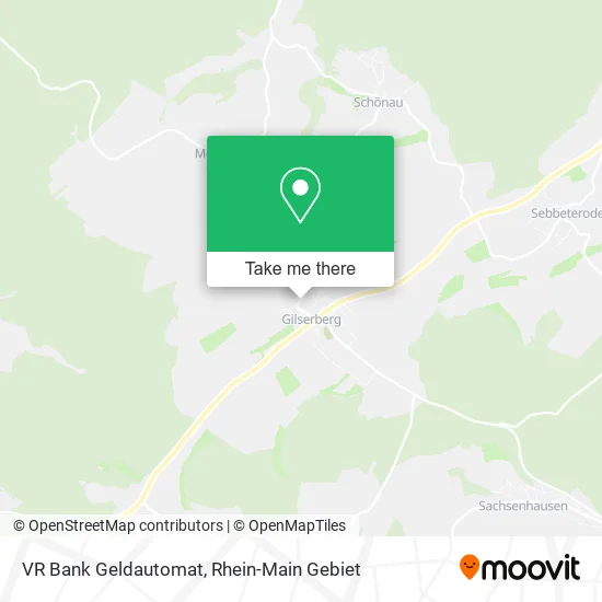 Карта VR Bank Geldautomat