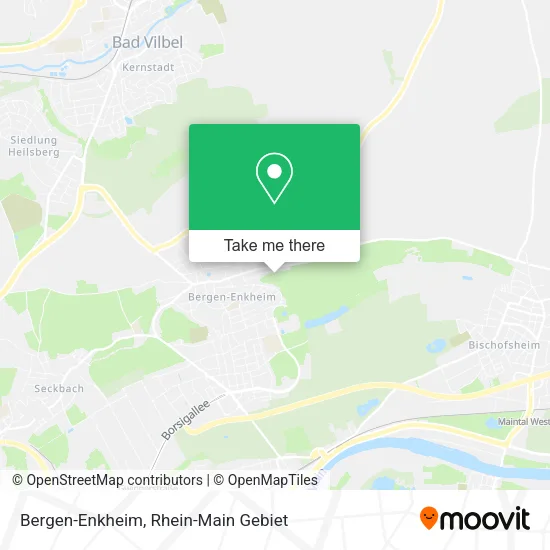 Карта Bergen-Enkheim