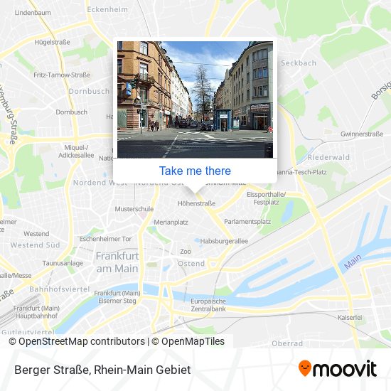 Straßenschild - Picture of Berger Street (Berger Strasse), Frankfurt -  Tripadvisor