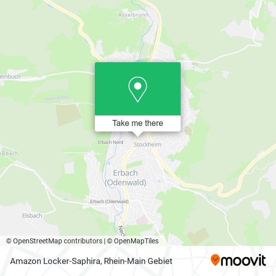 Amazon Locker-Saphira map