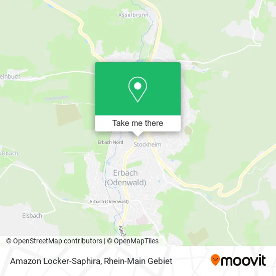 Карта Amazon Locker-Saphira