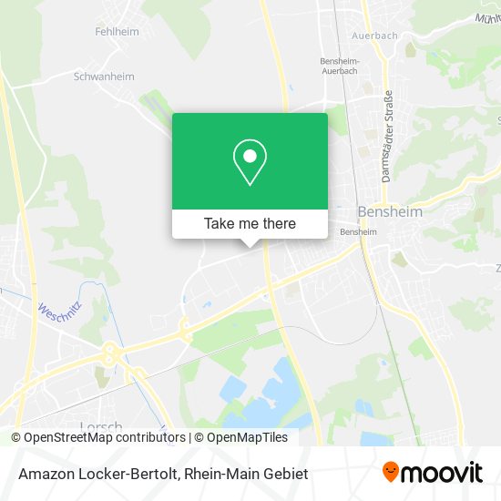 Amazon Locker-Bertolt map