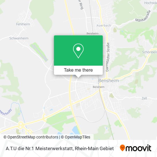 A.T.U die Nr.1 Meisterwerkstatt map