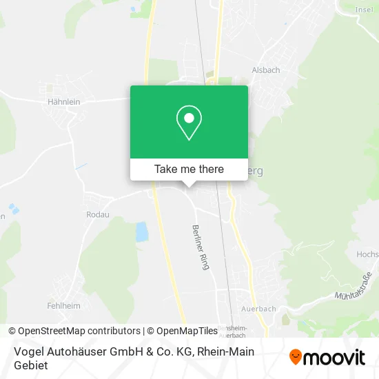 Карта Vogel Autohäuser GmbH & Co. KG