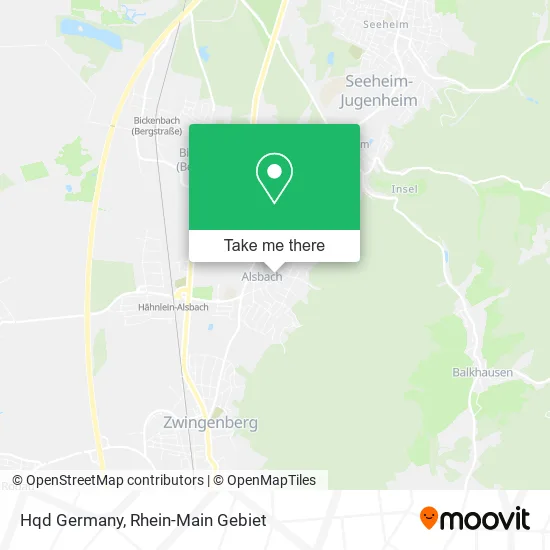 Карта Hqd Germany
