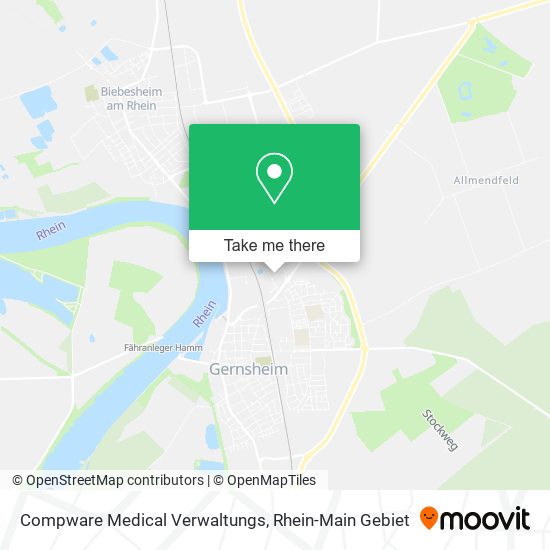 Compware Medical Verwaltungs map