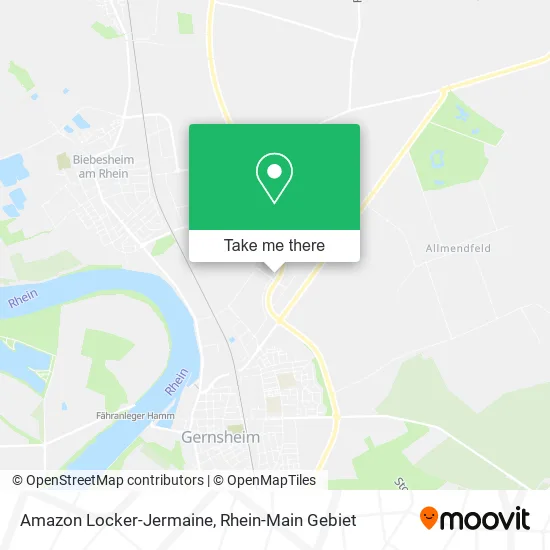 Карта Amazon Locker-Jermaine