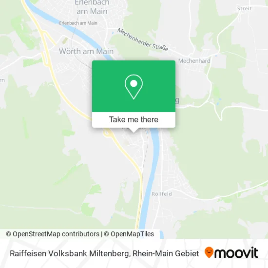 Карта Raiffeisen Volksbank Miltenberg