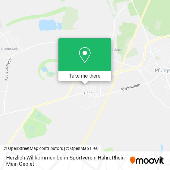 Herzlich Willkommen beim Sportverein Hahn map