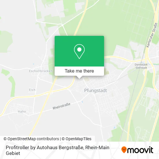 Карта Profitroller by Autohaus Bergstraße