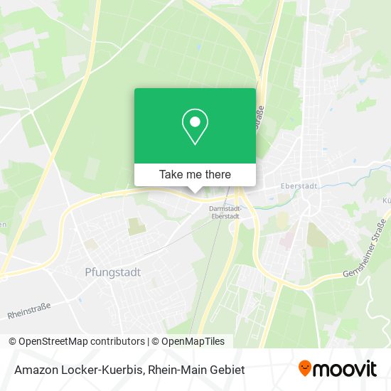 Карта Amazon Locker-Kuerbis