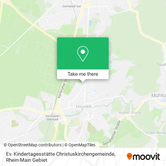 Карта Ev. Kindertagesstätte Christuskirchengemeinde