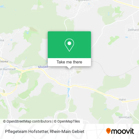 Карта Pflegeteam Hofstetter