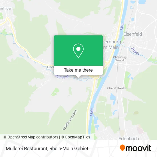 Карта Müllerei Restaurant