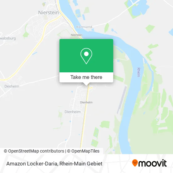 Amazon Locker-Daria map