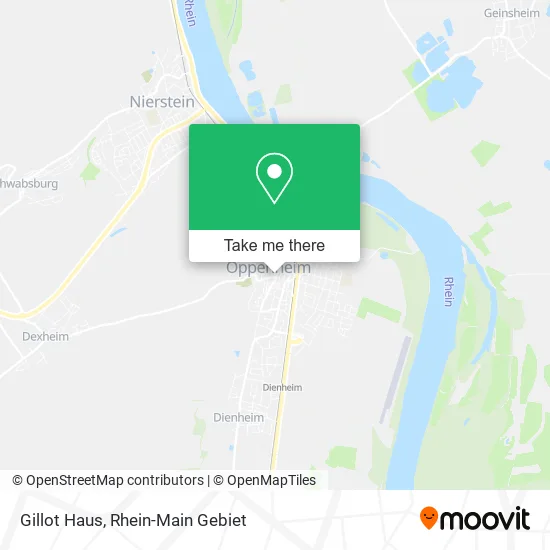 Карта Gillot Haus