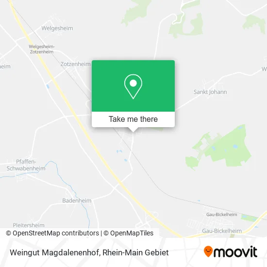 Weingut Magdalenenhof map