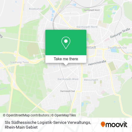 Sls Südhessische Logistik-Service Verwaltungs map