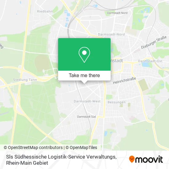 Карта Sls Südhessische Logistik-Service Verwaltungs
