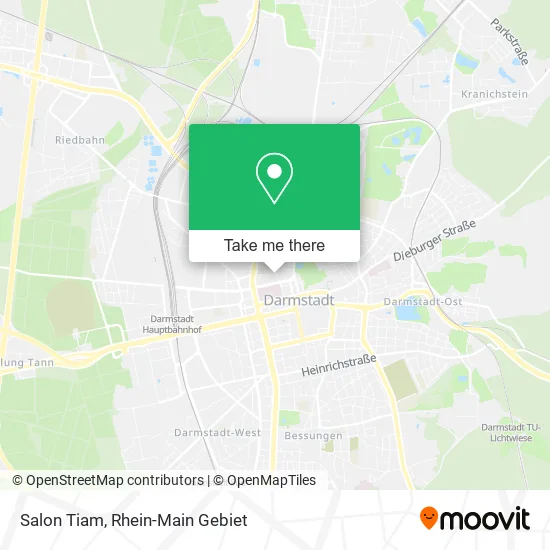 Карта Salon Tiam