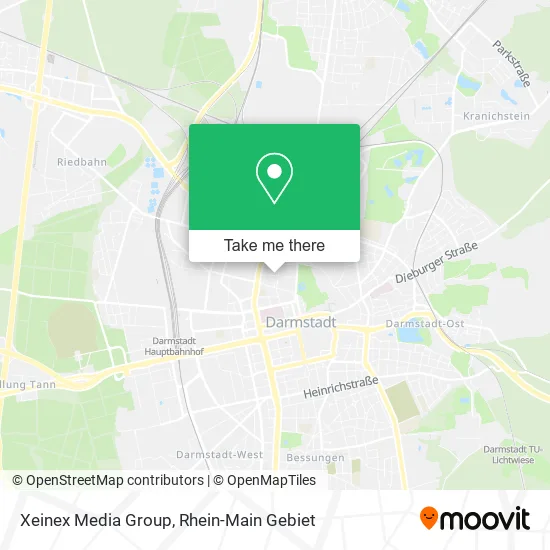 Карта Xeinex Media Group