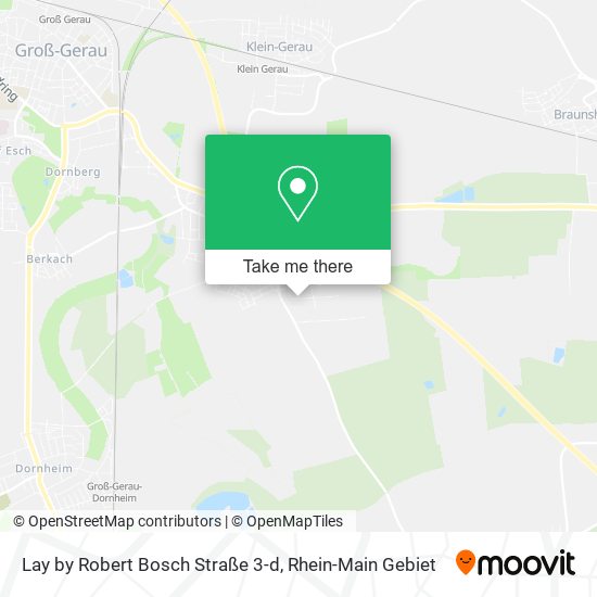 Карта Lay by Robert Bosch Straße 3-d